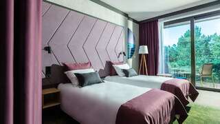Отель Gwiazda Morza Resort SPA&SPORT Владыславово Улучшенный номер с кроватью размера «king-size»-5